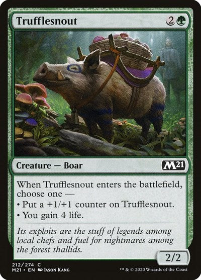 2020 Magic: The Gathering: Core Set 2021 (M21) - Trufflesnout (#212, Common) (, Near Mint)