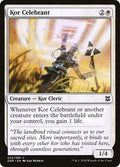 2020 Magic: The Gathering: Zendikar Rising (ZNR) - Kor Celebrant (#22, Common) (, Lightly Played)