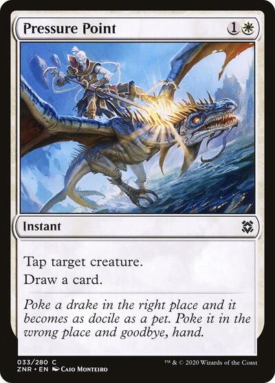 2020 Magic: The Gathering: Zendikar Rising (ZNR) - Pressure Point (#33, Common) (Foil, Near Mint)
