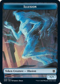 2020 Magic: The Gathering: Zendikar Rising (ZNR) - Illusion Token (#6, T) (, Near Mint)