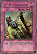2004 YuGiOh: Metal Raiders (MRD) - Solemn Judgment (#MRD-127, Ultra Rare) (Unlimited, Lightly Played)