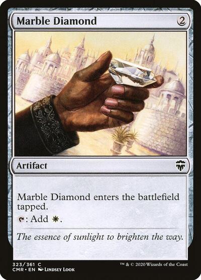 2020 Magic: The Gathering: Commander Legends (CMR) - Marble Diamond (#323, Common) (, Near Mint)