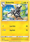 2020 Pokemon: SWSH04: Vivid Voltage (SWSH04) - Zebstrika (#054/185, Uncommon) (, Near Mint)