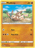2020 Pokemon: SWSH04: Vivid Voltage (SWSH04) - Mudbray (#096/185, Common) (, Near Mint)