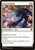 2020 Magic: The Gathering: Commander Legends (CMR) - Cage of Hands (#14, Common)