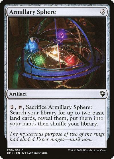 2020 Magic: The Gathering: Commander Legends (CMR) - Armillary Sphere (#298, Common) (, Near Mint)