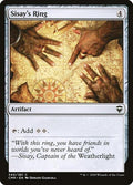 2020 Magic: The Gathering: Commander Legends (CMR) - Sisays Ring (#340, Common) (, Near Mint)