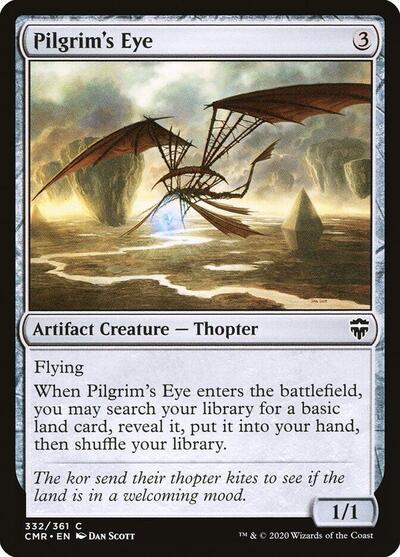 2020 Magic: The Gathering: Commander Legends (CMR) - Pilgrims Eye (#332, Common) (, Near Mint)