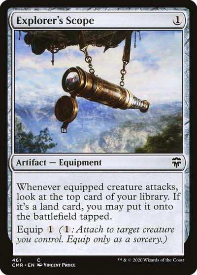 2020 Magic: The Gathering: Commander Legends (CMR) - Explorers Scope (#461, Common) (, Near Mint)