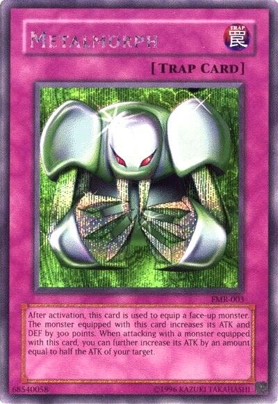 2026 YuGiOh: Yu-Gi-Oh! Video Game Promotional Cards (VDP) - Metalmorph Forbidden Memories (#FMR-003, Prismatic Secret Rare) (Limited, Lightly Played)