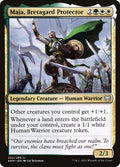 2021 Magic: The Gathering: Kaldheim (KHM) - Maja Bretagard Protector (#222, Uncommon) (, Near Mint)