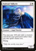 2021 Magic: The Gathering: Kaldheim (KHM) - Stalwart Valkyrie (#31, Common) (, Lightly Played)