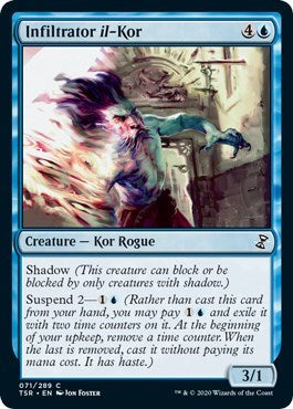 2021 Magic: The Gathering: Time Spiral: Remastered (TSR) - Infiltrator il Kor (#71, Common) (, Near Mint)