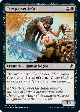 2021 Magic: The Gathering: Time Spiral: Remastered (TSR) - Trespasser il Vec (#147, Common) (, Near Mint)