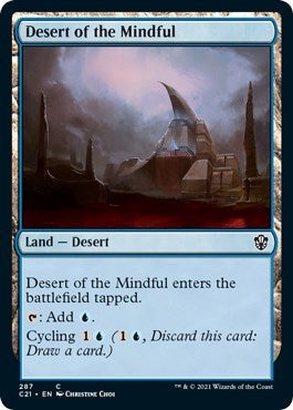 2021 Magic: The Gathering: Commander 2021 (C21) - Desert of the Mindful (#287, Common) (, Near Mint)