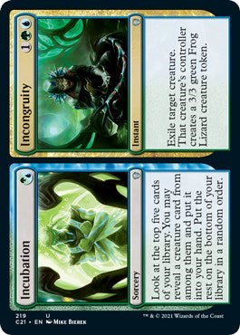 2021 Magic: The Gathering: Commander 2021 (C21) - Incubation Incongruity (#219, Uncommon) (, Near Mint)