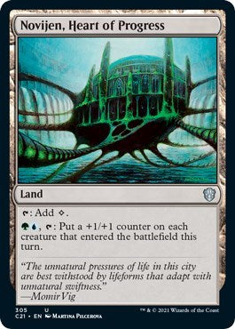 2021 Magic: The Gathering: Commander 2021 (C21) - Novijen Heart of Progress (#305, Uncommon) (, Near Mint)