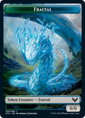 2021 Magic: The Gathering: Strixhaven: School of Mages (STX) - Fractal Token (#3, T) (, Near Mint)
