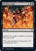 2021 Magic: The Gathering: Commander 2021 (C21) - Reckless Spite (#151, Uncommon) (, Near Mint)
