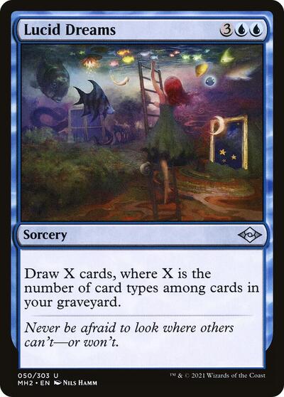 2021 Magic: The Gathering: Modern Horizons 2 (MH2) - Lucid Dreams (#50, Uncommon) (, Near Mint)