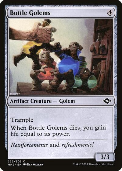 2021 Magic: The Gathering: Modern Horizons 2 (MH2) - Bottle Golems (#222, Common) (, Near Mint)