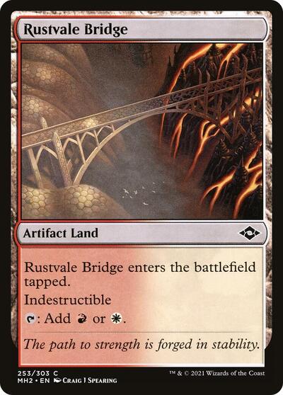 2021 Magic: The Gathering: Modern Horizons 2 (MH2) - Rustvale Bridge (#253, Common) (, Near Mint)