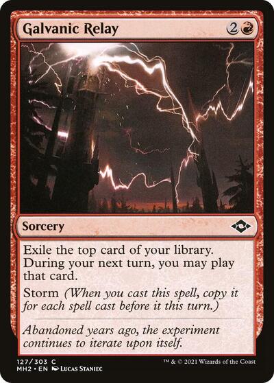 2021 Magic: The Gathering: Modern Horizons 2 (MH2) - Galvanic Relay (#127, Common) (, Near Mint)