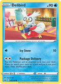 2021 Pokemon: SWSH06: Chilling Reign (SWSH06) - Delibird (#032/198, Common) (, Near Mint)