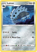2021 Pokemon: SWSH06: Chilling Reign (SWSH06) - Lairon (#110/198, Uncommon) (, Near Mint)