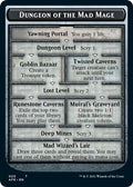 2021 Magic: The Gathering: Adventures in the Forgotten Realms (AFR) - Dungeon of the Mad Mage Goblin Double Sided Token (#20 // 12, T) (, Near Mint)
