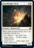 2021 Magic: The Gathering: Adventures in the Forgotten Realms (AFR) - Dawnbringer Cleric (#9, Common) (, Near Mint)