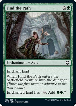 2021 Magic: The Gathering: Adventures in the Forgotten Realms (AFR) - Find the Path (#183, Common) (, Near Mint)
