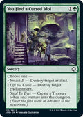 2021 Magic: The Gathering: Adventures in the Forgotten Realms (AFR) - You Find a Cursed Idol (#213, Common) (, Near Mint)