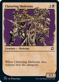 2021 Magic: The Gathering: Adventures in the Forgotten Realms (AFR) - Clattering Skeletons Showcase (#312, Common) (, Near Mint)