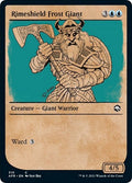 2021 Magic: The Gathering: Adventures in the Forgotten Realms (AFR) - Rimeshield Frost Giant Showcase (#310, Common) (, Near Mint)