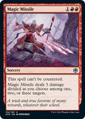 2021 Magic: The Gathering: Adventures in the Forgotten Realms (AFR) - Magic Missile (#154, Uncommon) (, Near Mint)