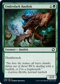 2021 Magic: The Gathering: Adventures in the Forgotten Realms (AFR) - Underdark Basilisk (#208, Common) (, Near Mint)