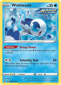 2021 Pokemon: SWSH07: Evolving Skies (SWSH07) - Wishiwashi (#046/203, Rare) (, Near Mint)