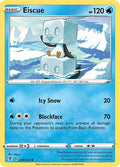 2021 Pokemon: SWSH07: Evolving Skies (SWSH07) - Eiscue (#047/203, Uncommon) (, Near Mint)