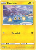 2021 Pokemon: SWSH07: Evolving Skies (SWSH07) - Chinchou (#052/203, Common) (, Near Mint)