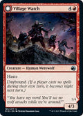 2021 Magic: The Gathering: Innistrad: Midnight Hunt (MID) - Village Watch (#165, Uncommon)