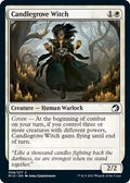 2021 Magic: The Gathering: Innistrad: Midnight Hunt (MID) - Candlegrove Witch (#8, Common) (Foil, Near Mint)
