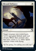 2021 Magic: The Gathering: Innistrad: Midnight Hunt (MID) - Blessed Defiance (#5, Common) (, Near Mint)