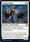 2021 Magic: The Gathering: Innistrad: Midnight Hunt (MID) - Clarion Cathars (#14, Common)