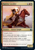 2021 Magic: The Gathering: Innistrad: Midnight Hunt (MID) - Sunrise Cavalier (#244, Uncommon) (, Near Mint)