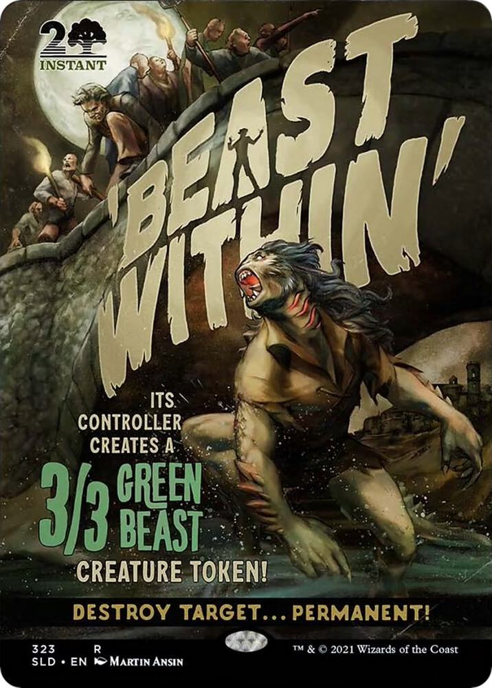 Beast Within Secret Lair Drop Series Normal [SLD - 323] Rare Near Mint