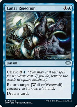 2021 Magic: The Gathering: Innistrad: Crimson Vow (VOW) - Lunar Rejection (#67, Uncommon)