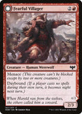 2021 Magic: The Gathering: Innistrad: Crimson Vow (VOW) - Fearful Villager (#157, Common) (, Near Mint)