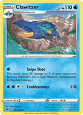 2021 Pokemon: SWSH08: Fusion Strike (SWSH08) - Clawitzer (#075/264, Uncommon) (, Near Mint)