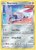 2021 Pokemon: SWSH08: Fusion Strike (SWSH08) - Skarmory (#182/264, Common) (, Near Mint)
